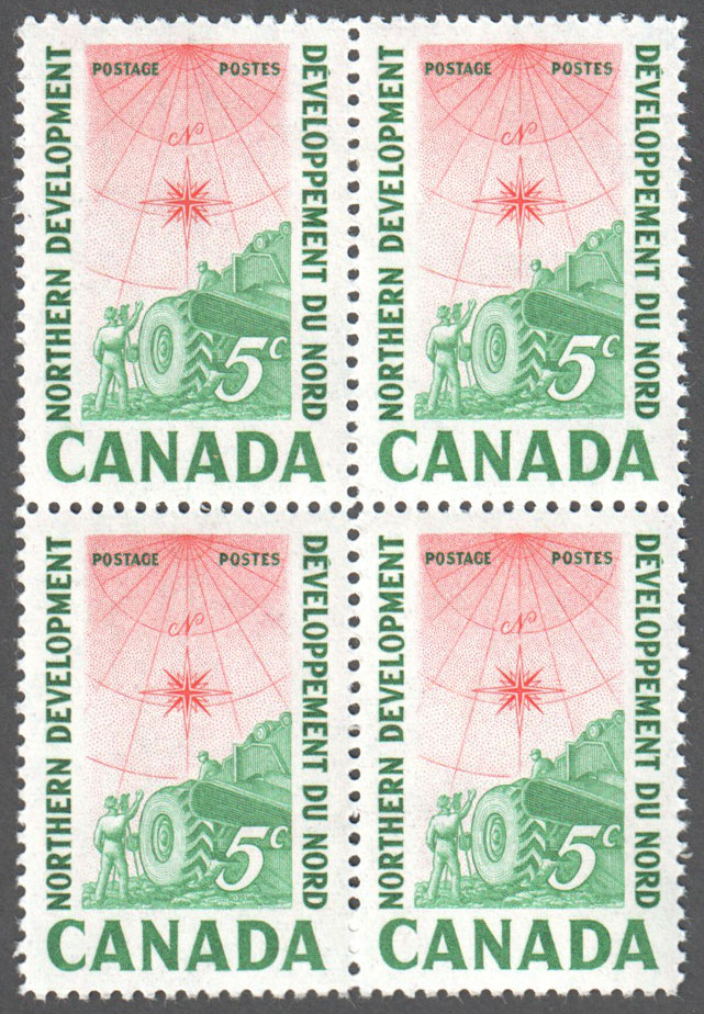 Canada Scott 391 MNH Block - Click Image to Close